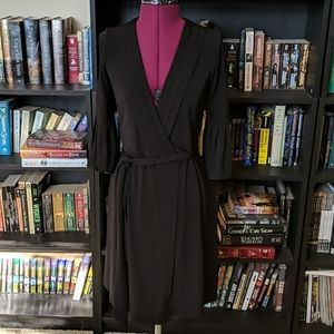 Black Wrap Dress